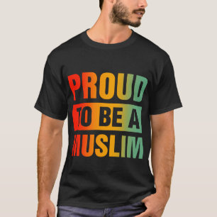 Camiseta Orgulloso De Ser Musulmán