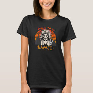 Camiseta Orgulloso De Ser Nativo Navajo Estadounidense
