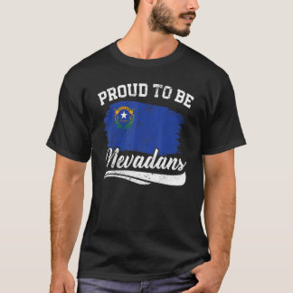 Camiseta Orgulloso De Ser Nevadans Estados Unidos Nevadiano