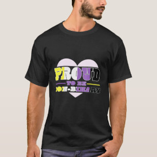 Camiseta Orgulloso De Ser No Binario Enby Genderqueer Nonbi