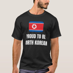 Camiseta Orgulloso de ser norcoreano