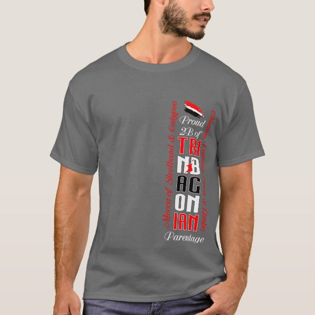 Camiseta Orgulloso de ser padre trinitense (Anverso)