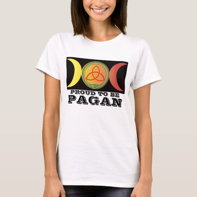 Camiseta Orgulloso de ser pagano (Anverso)