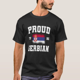 Camiseta Orgulloso De Ser Patrimonio Serbio Srbija Raíces S