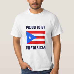 Camiseta Orgulloso de ser puertorriqueño