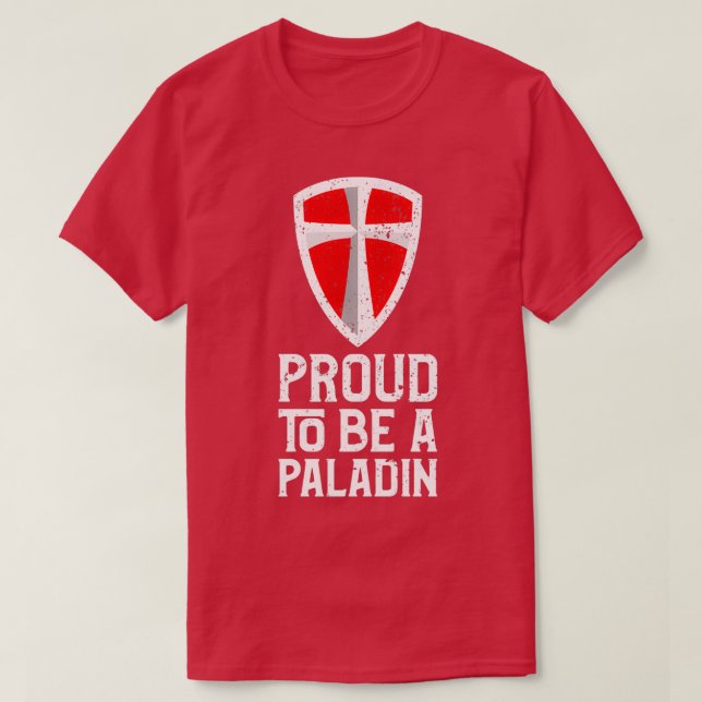Camiseta Orgulloso De Ser Rojo Paladino (Diseño del anverso)