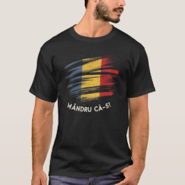 Camiseta Orgulloso de ser rumano cinta