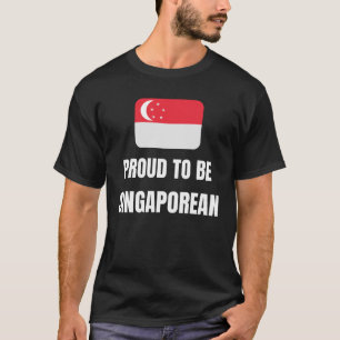Camiseta Orgulloso de ser singapurense