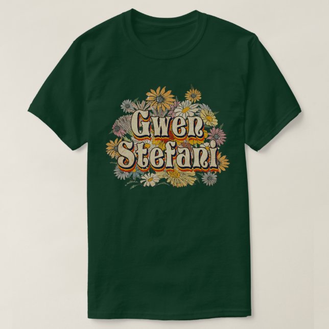 Camiseta Orgulloso De Ser Stefani Nombre Personalizado Gwen (Diseño del anverso)