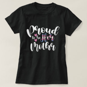Camiseta Orgulloso de ser su madre, transexual transexual L