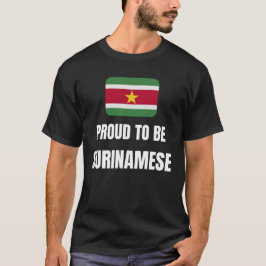 Camiseta Orgulloso de ser surinamés