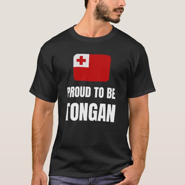 Camiseta Orgulloso de ser Tonga (Anverso)