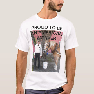 CAMISETA ORGULLOSO DE SER TRABAJADOR ESTADOUNIDENSE