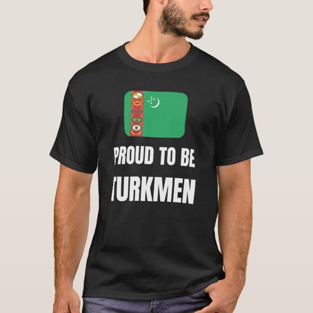 Camiseta Orgulloso de ser turcomano (Anverso)