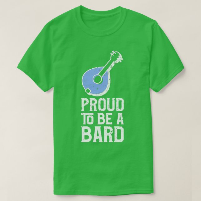 Camiseta Orgulloso De Ser Un Azul Bardo (Diseño del anverso)