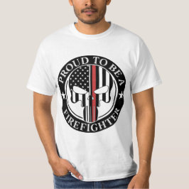 Camiseta Orgulloso De Ser Un Bombero