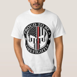 Camiseta Orgulloso De Ser Un Bombero