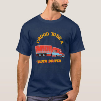 Camiseta Orgulloso de ser un camionero 1