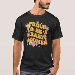 Camiseta Orgulloso de ser un Hippie Boomer Baby Retro Groov