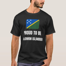Camiseta Orgulloso de ser un isleño salomón