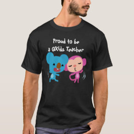 Camiseta Orgulloso de ser un maestro de Qkids con el logoti