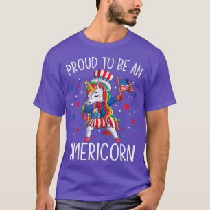 Camiseta Orgulloso de ser un norteamericano que mató a Unic