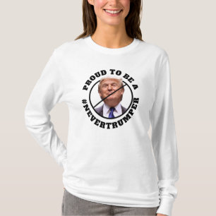 Camiseta Orgulloso de ser un nunca Trump anti Donald Trump