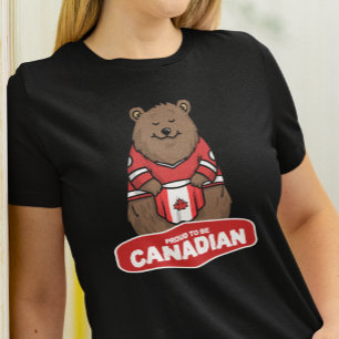 Camiseta Orgulloso De Ser Un Oso Canadiense