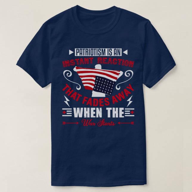 Camiseta Orgulloso De Ser Un Patriota Estadounidense (9) (Diseño del anverso)