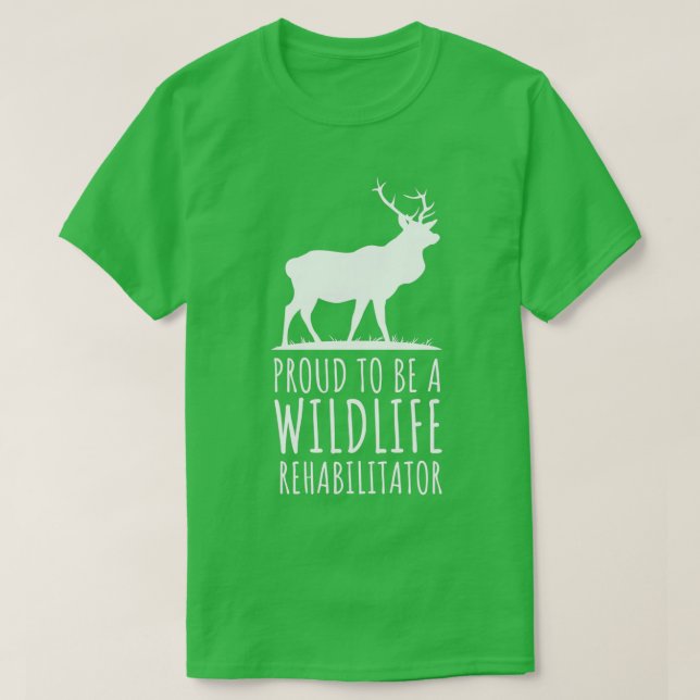 Camiseta Orgulloso De Ser Un Rescate Animal Para La Rehabil (Diseño del anverso)