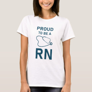 Camiseta Orgulloso de ser una enfermera de Enfermería