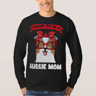 Camiseta orgulloso de ser una madre australiana aussie