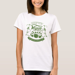 Camiseta Orgulloso de ser vegan