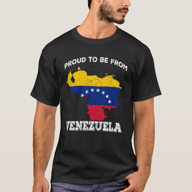 Camiseta Orgulloso de ser venezolano (Anverso)