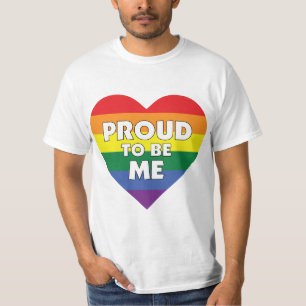 Camiseta Orgulloso de ser yo el corazón de la bandera del o