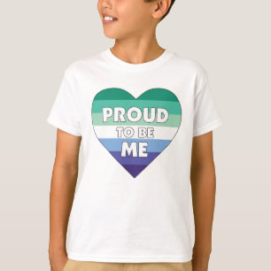 Camiseta Orgulloso de ser yo LGBTQ Gay Men Orgullo Corazón