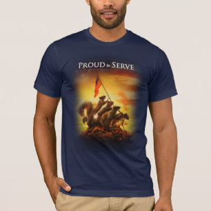 Camiseta Orgulloso de servir