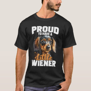 Camiseta Orgulloso De Tener Un Pequeño Visero - Perro Masco