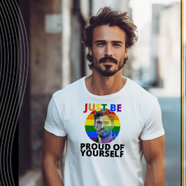 Camiseta Orgulloso de ti mismo - Hispano del orgullo gay