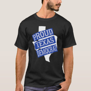 Camiseta Orgulloso Demócrata de Texas