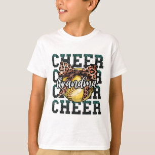 Camiseta Orgulloso Deporte Suave Grito Abuela Leopardo Arco