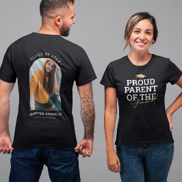 Camiseta Orgulloso Día de Graduación de Padres