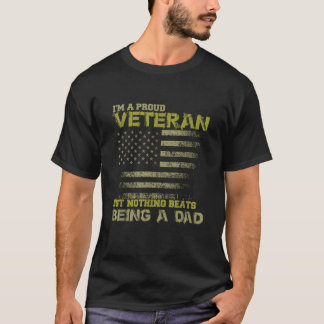 Camiseta Orgulloso Día de Veteranos de Papá