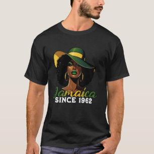Camiseta Orgulloso Día Independiente de los Chicas Jamaiqui