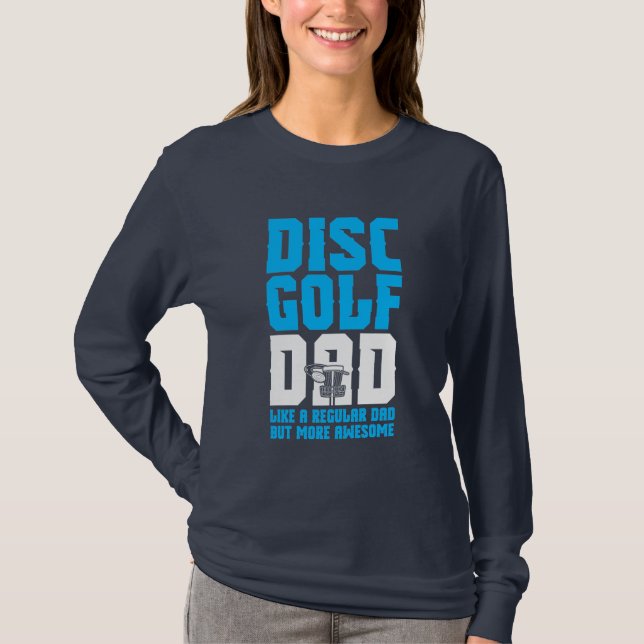 Camiseta Orgulloso Disco Golf Dad (Anverso)