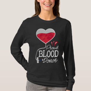 Camiseta Orgulloso donante de sangre donación de sangre Phl