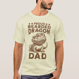 Camiseta Orgulloso Dragon Dad Reptile Lover