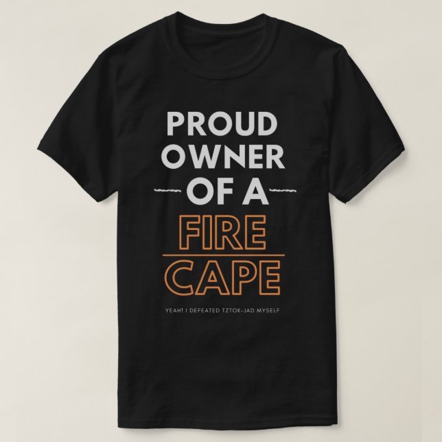 Camiseta Orgulloso dueño de un cabo de bomberos (Diseño del anverso)