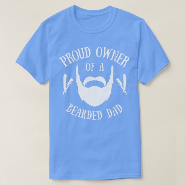 Camiseta Orgulloso Dueño De Un Padre Con Cabello (Diseño del anverso)