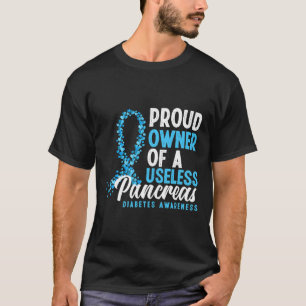 Camiseta Orgulloso Dueño De Una Inútil Diabetes Divertidos 